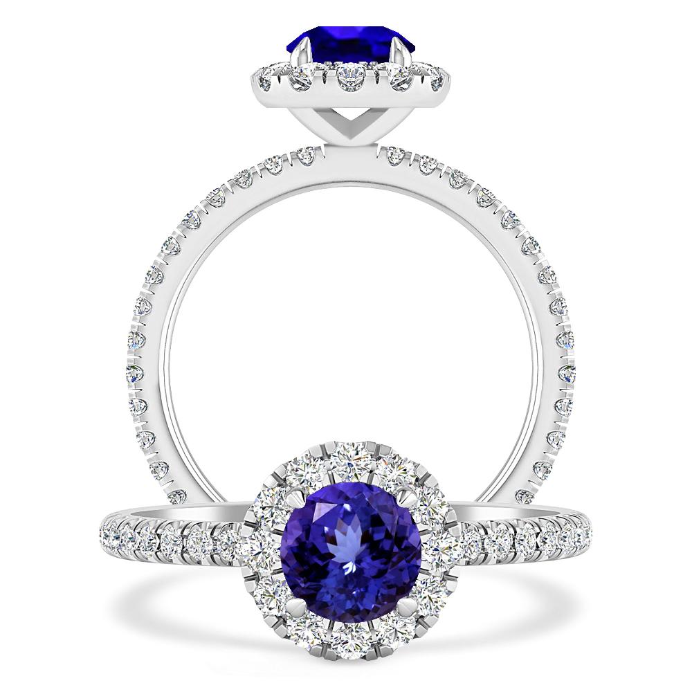 White Gold - Tanzanite