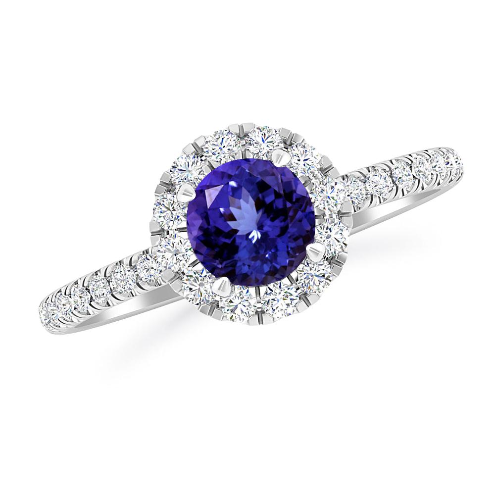 White Gold - Tanzanite