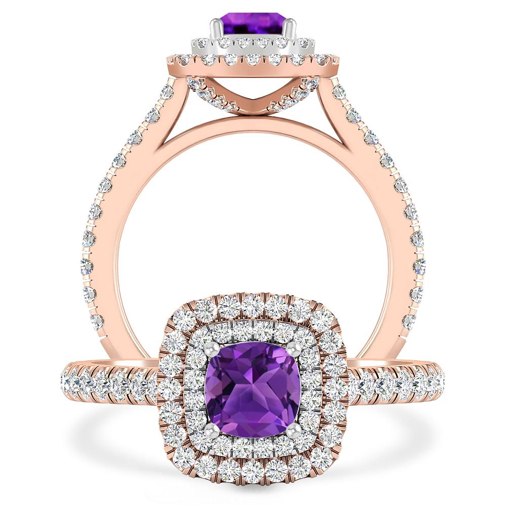 Rose Gold - Amethyst