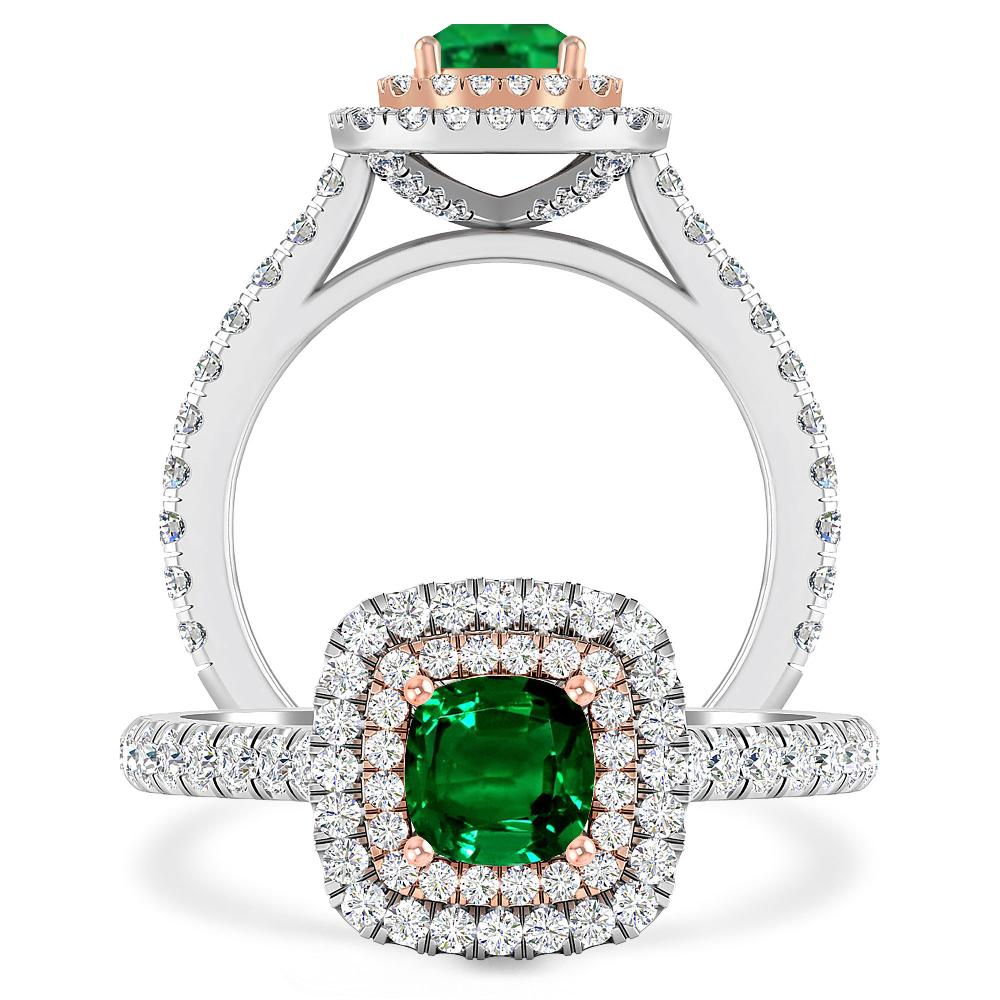 White Gold - Emerald