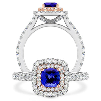 White Gold - Tanzanite