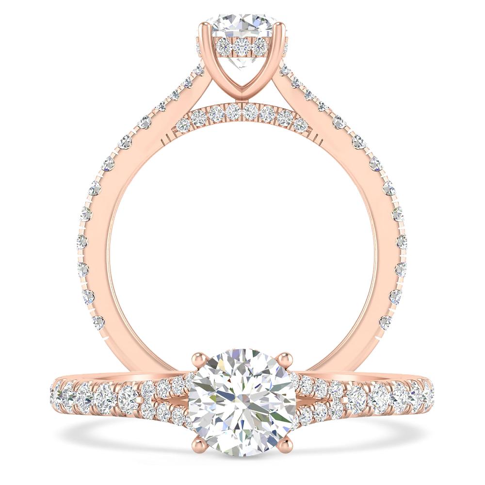 Rose Gold - Diamond