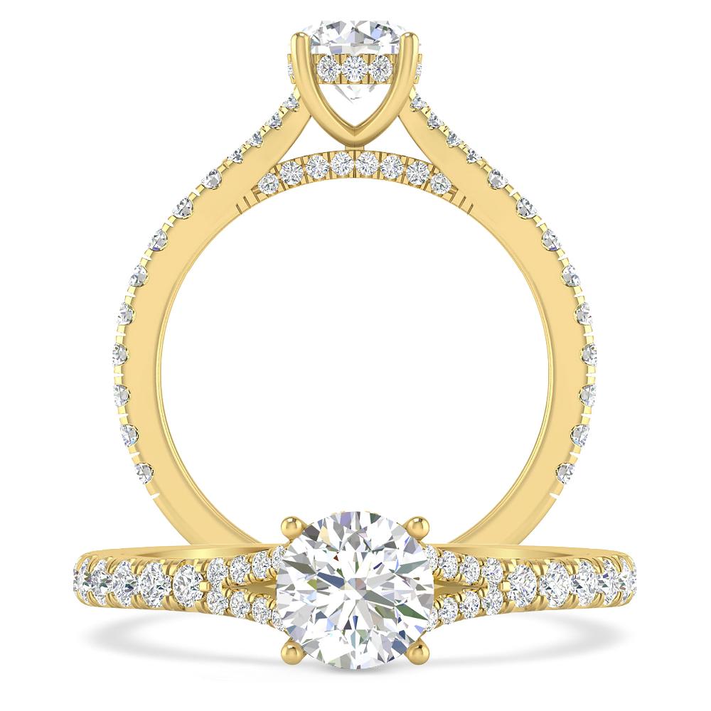 Yellow Gold - Diamond