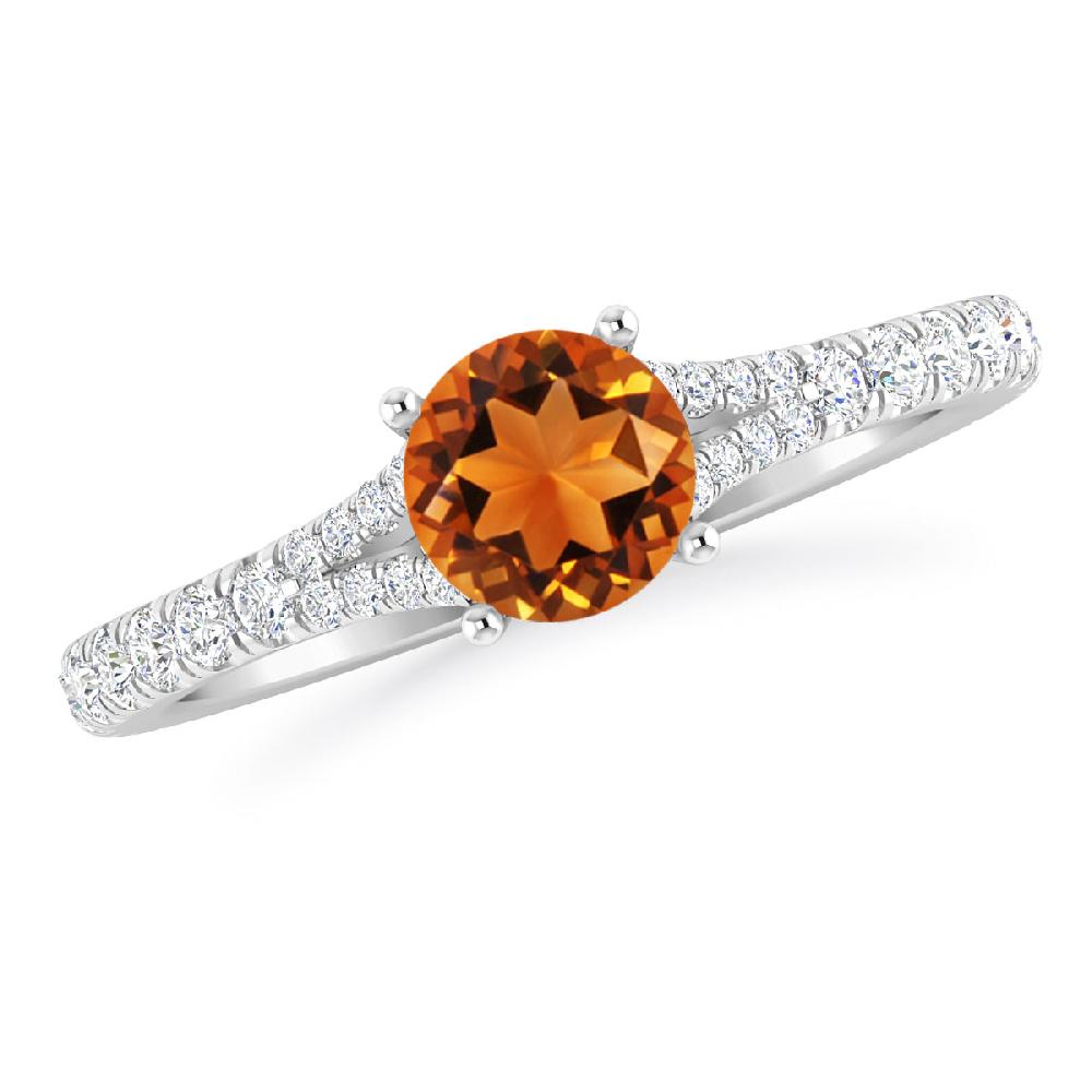 White Gold - Citrine