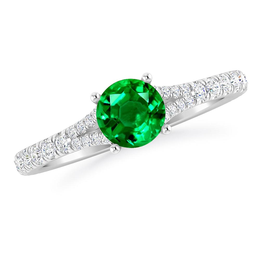 White Gold - Emerald