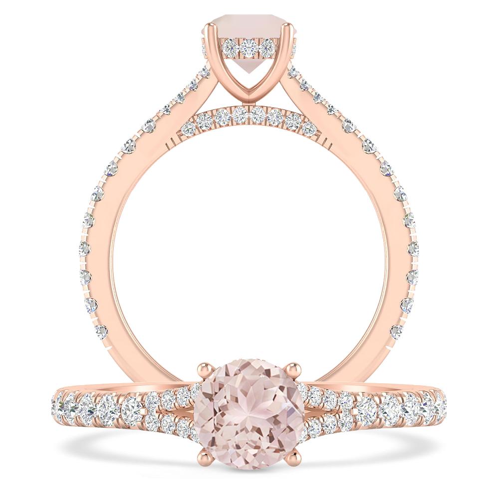 Rose Gold - Morganite