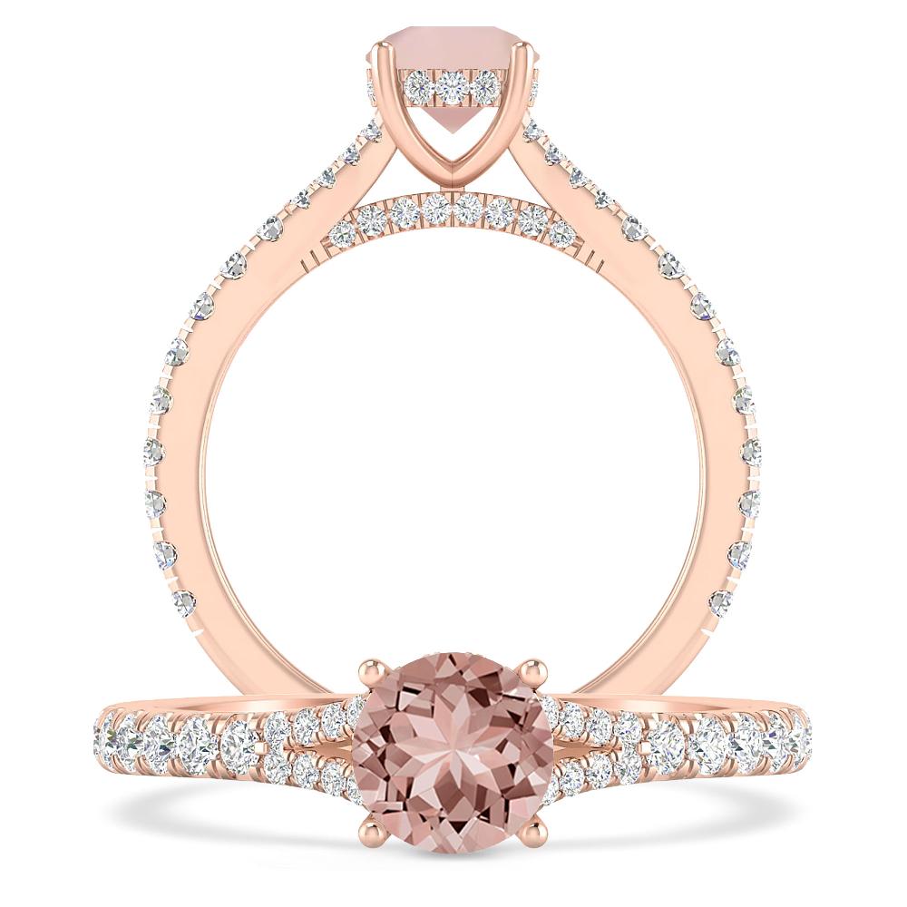 Rose Gold - Morganite