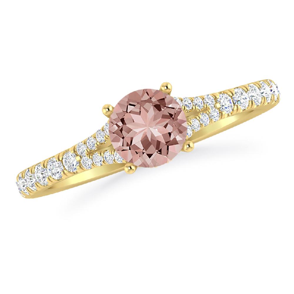 Yellow Gold - Morganite