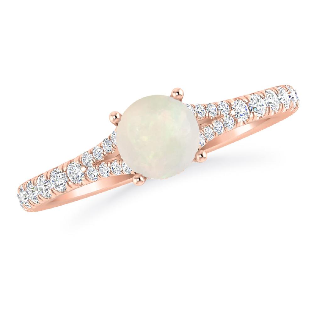 Rose Gold - Opal