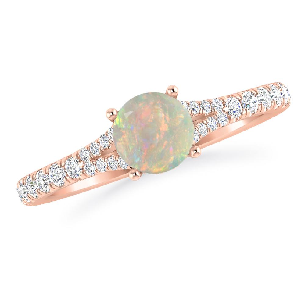 Rose Gold - Opal