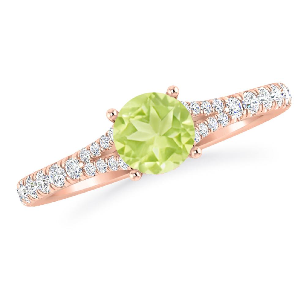 Rose Gold - Peridot