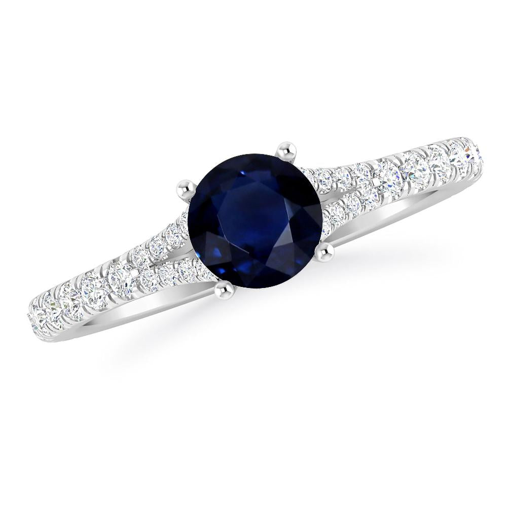 White Gold - Sapphire