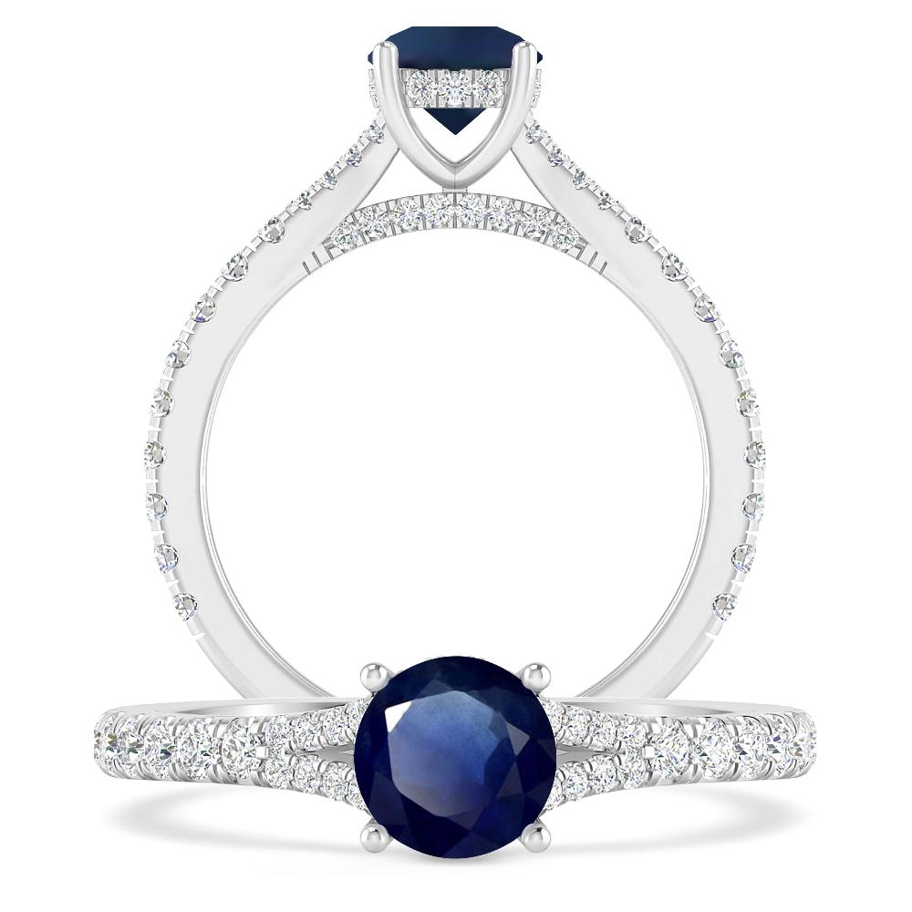 White Gold - Sapphire