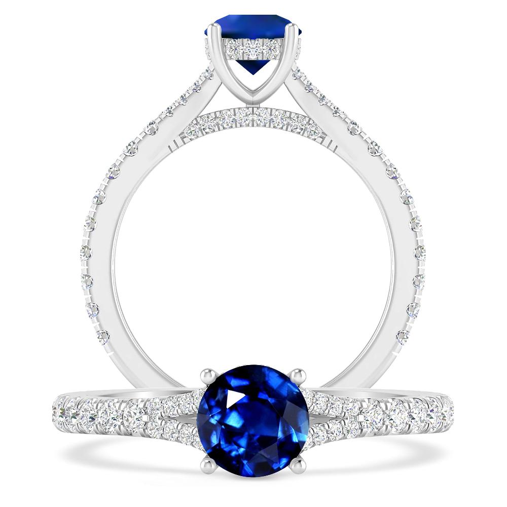 White Gold - Sapphire