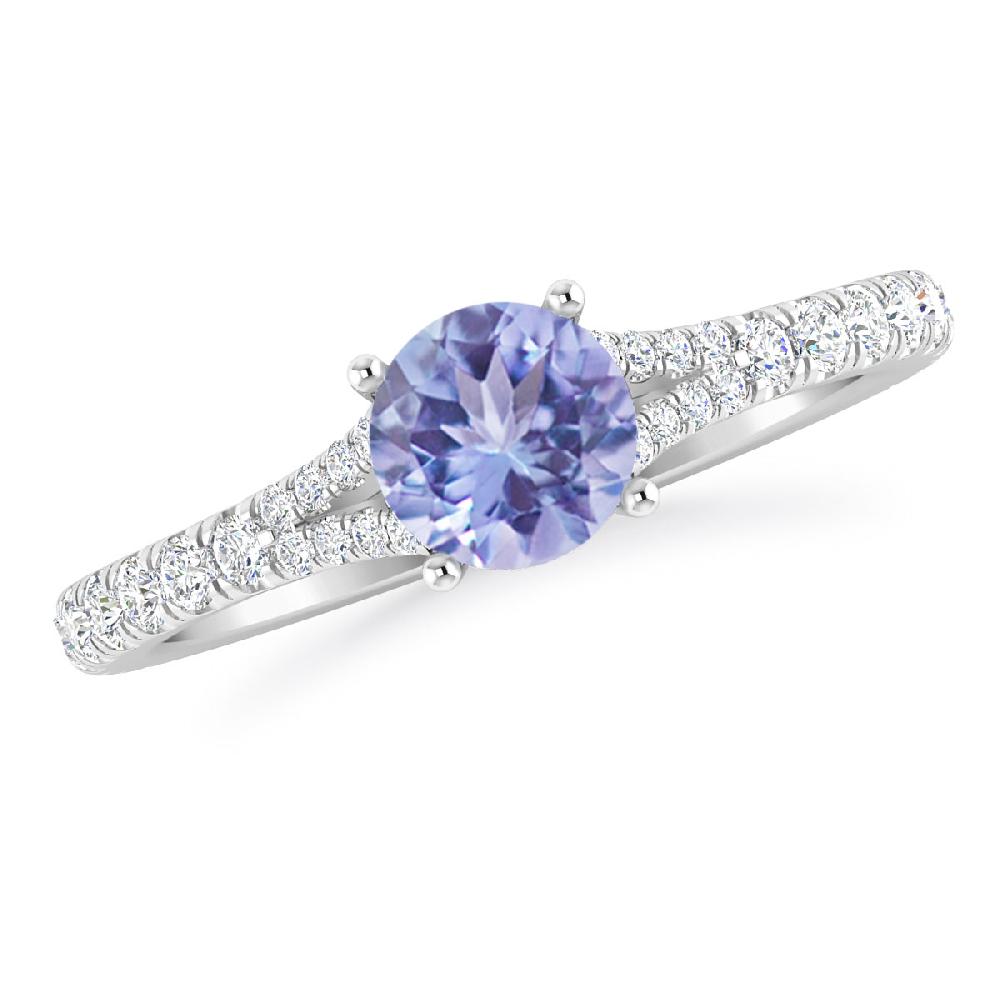 White Gold - Tanzanite