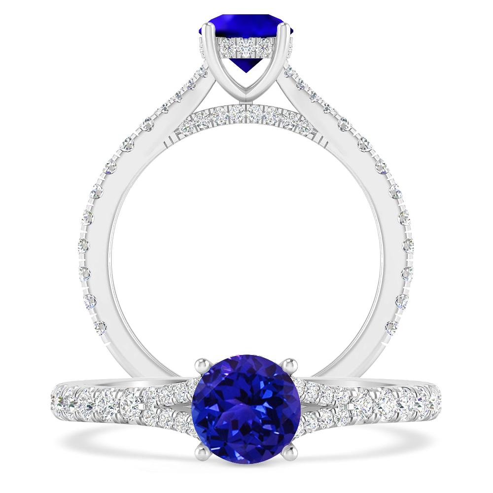 White Gold - Tanzanite