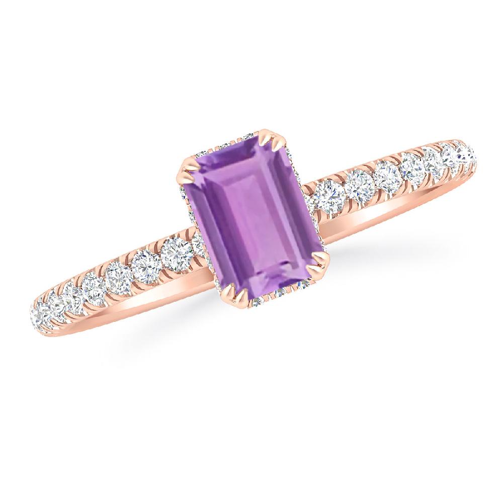 Rose Gold - Amethyst