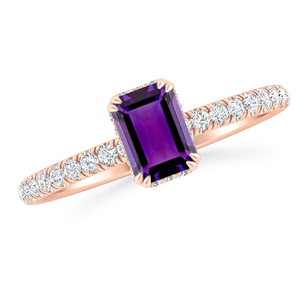 Rose Gold - Amethyst