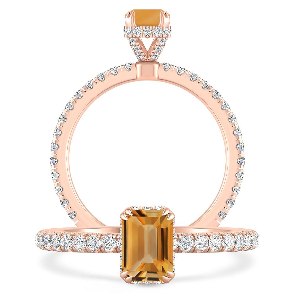 Rose Gold - Citrine