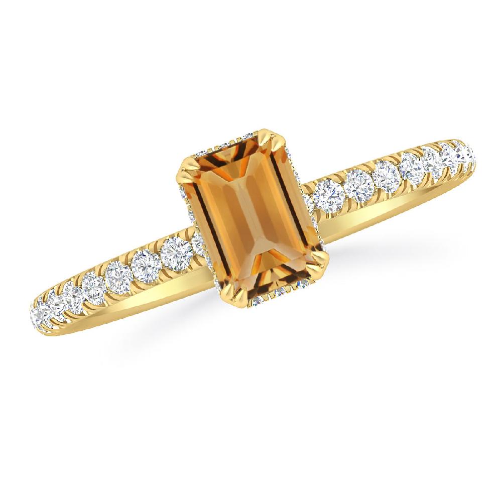 Yellow Gold - Citrine