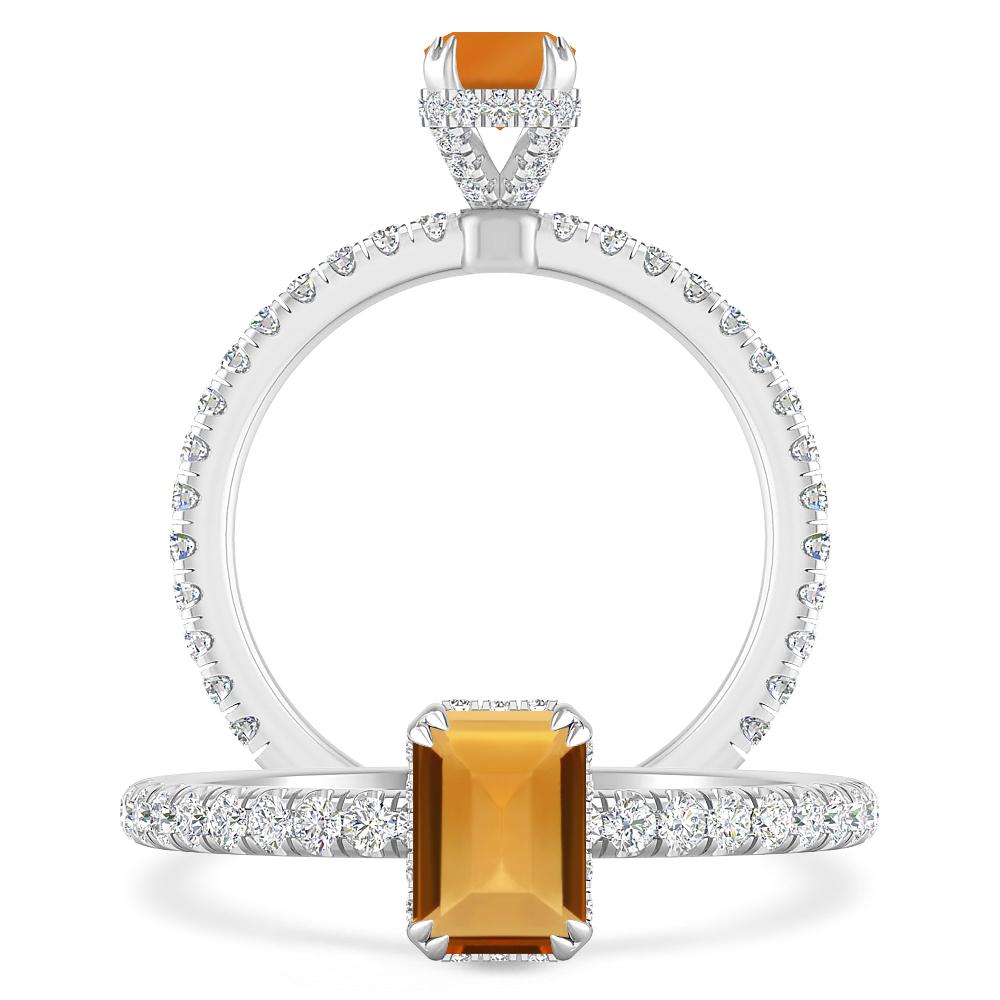 White Gold - Citrine