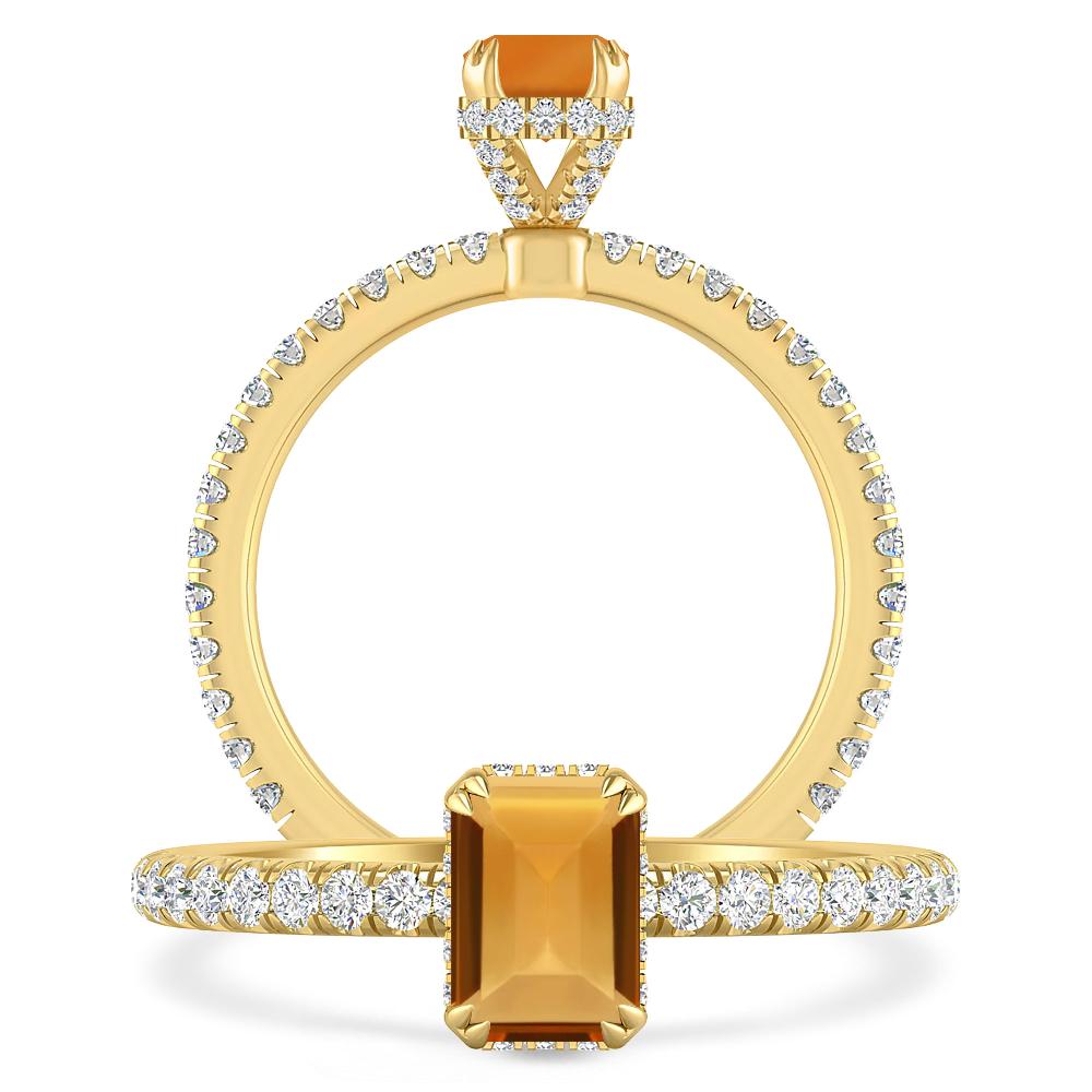 Yellow Gold - Citrine