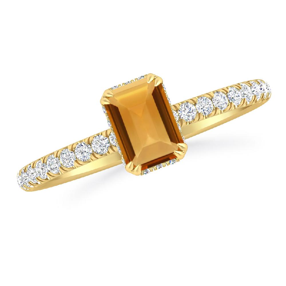 Yellow Gold - Citrine