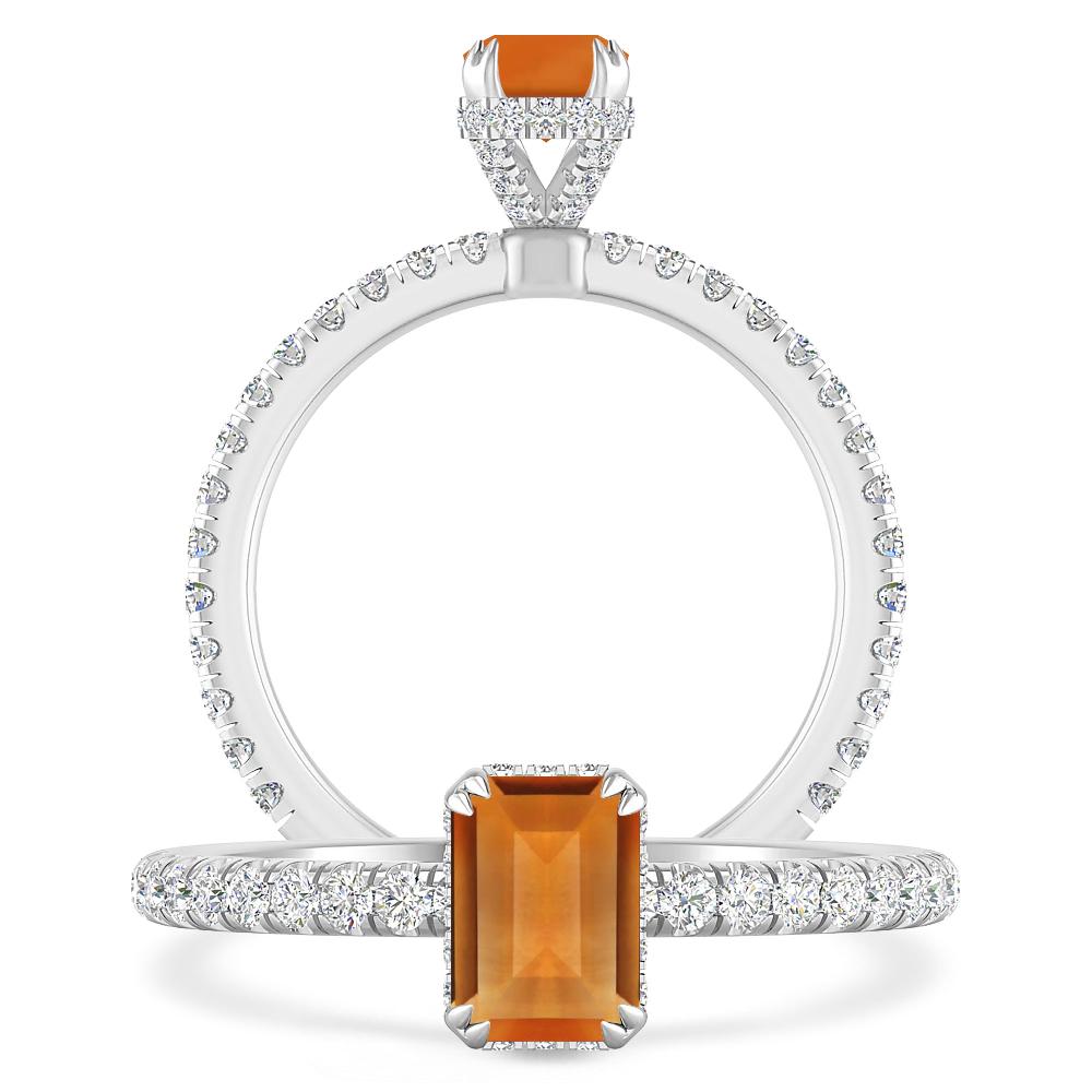 White Gold - Citrine