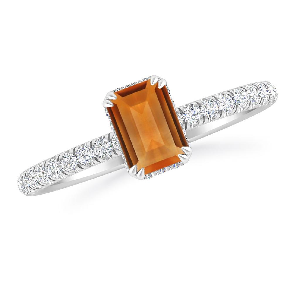 White Gold - Citrine