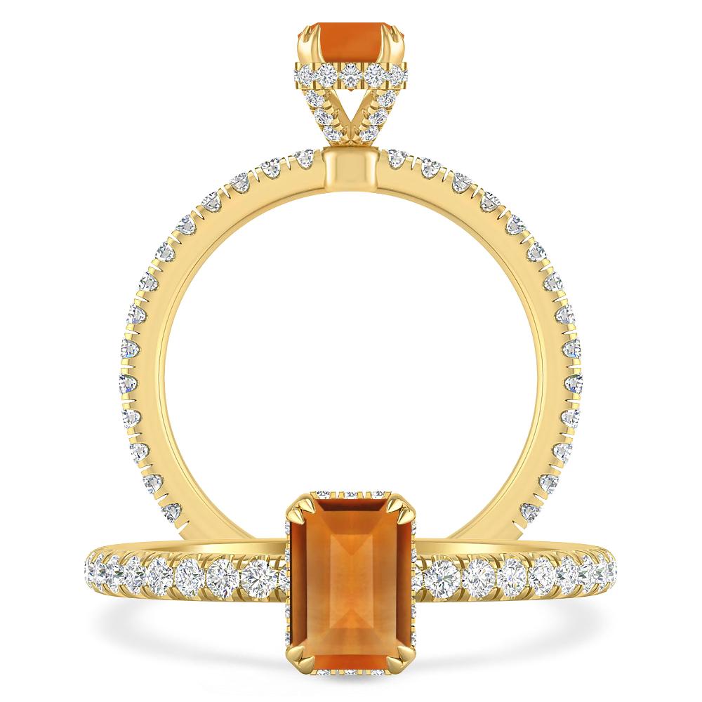 Yellow Gold - Citrine