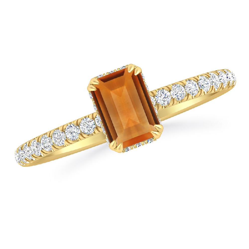 Yellow Gold - Citrine