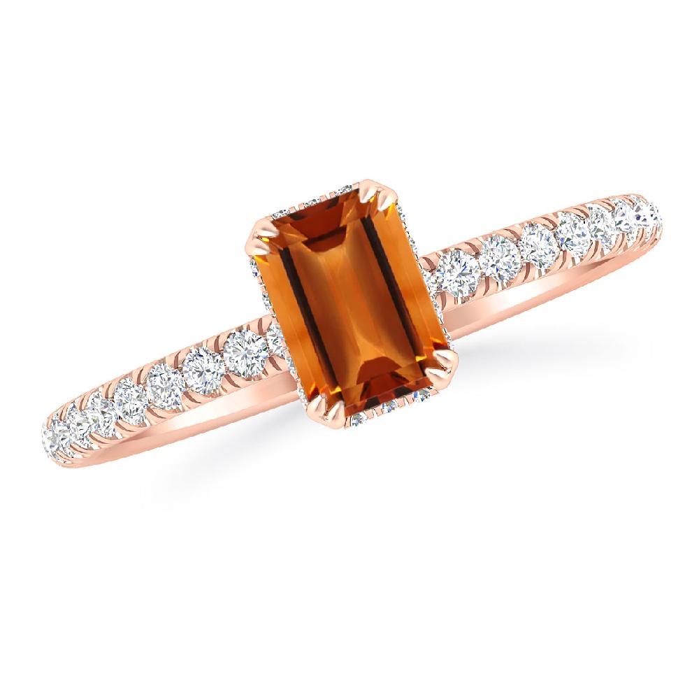 Rose Gold - Citrine