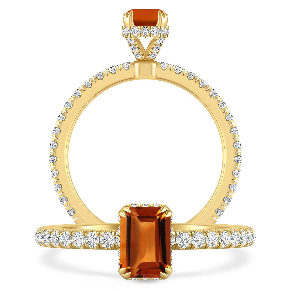 Yellow Gold - Citrine