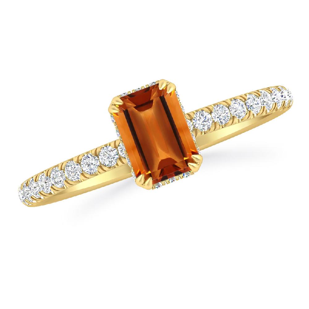 Yellow Gold - Citrine