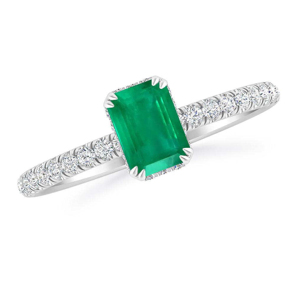 White Gold - Emerald