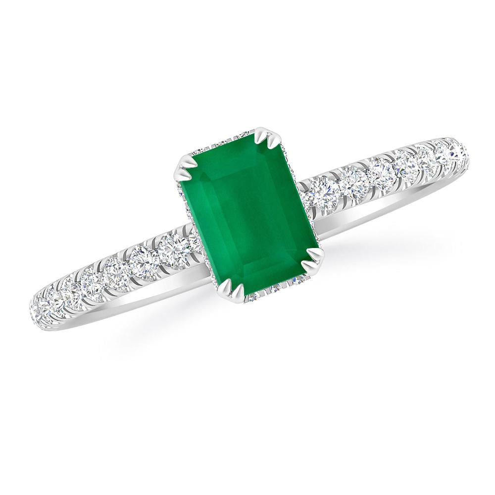 White Gold - Emerald