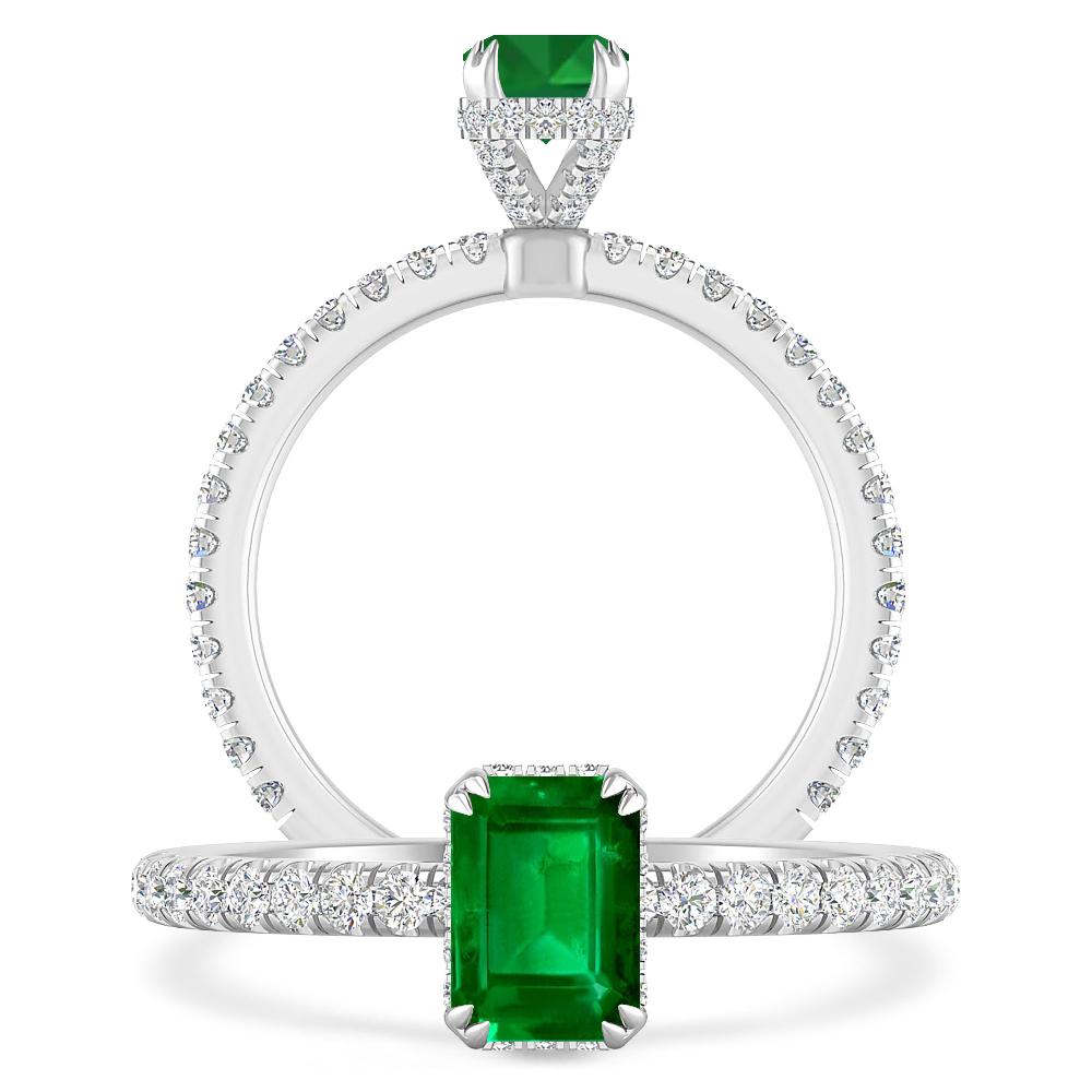 White Gold - Emerald