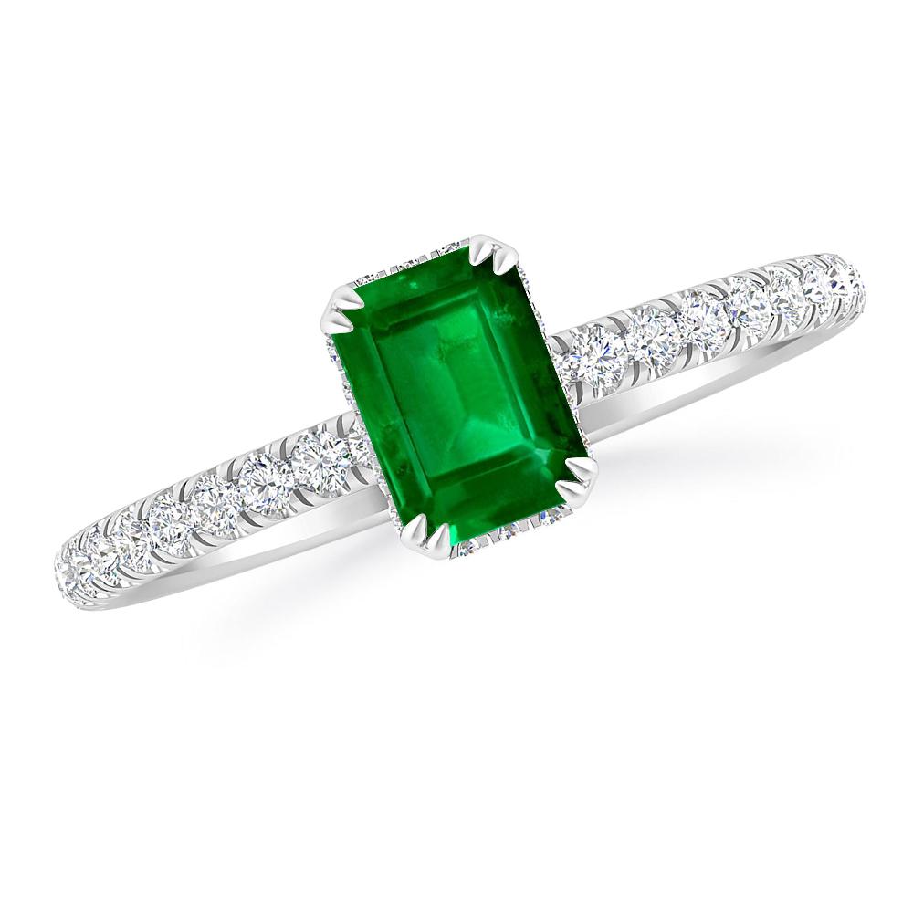 White Gold - Emerald