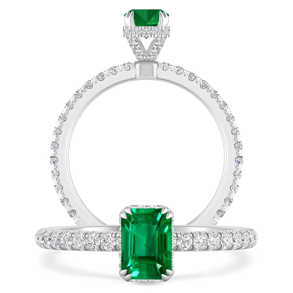 White Gold - Emerald