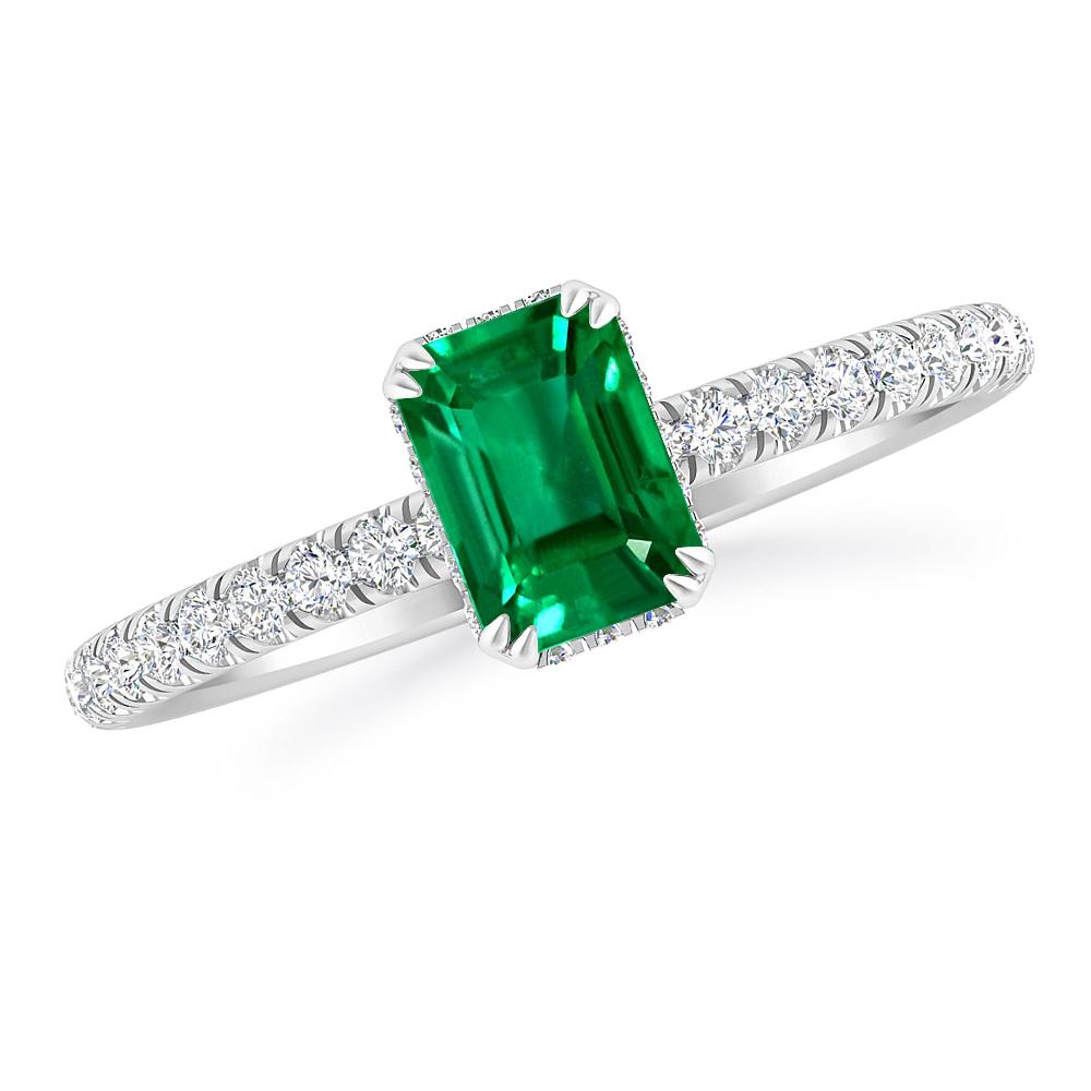 White Gold - Emerald