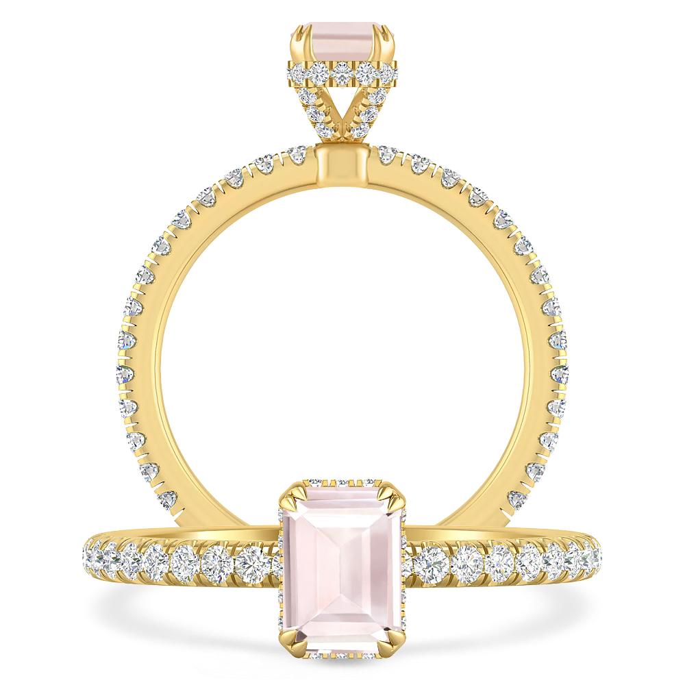 Yellow Gold - Morganite