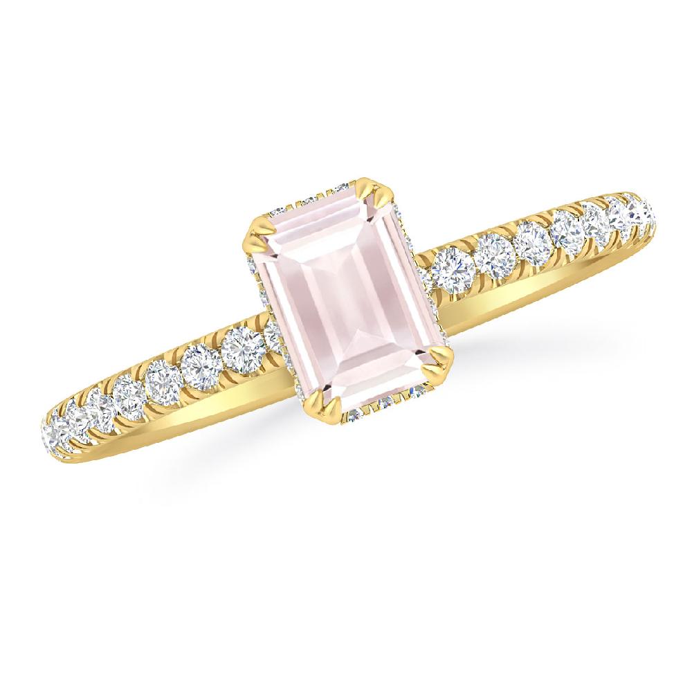 Yellow Gold - Morganite