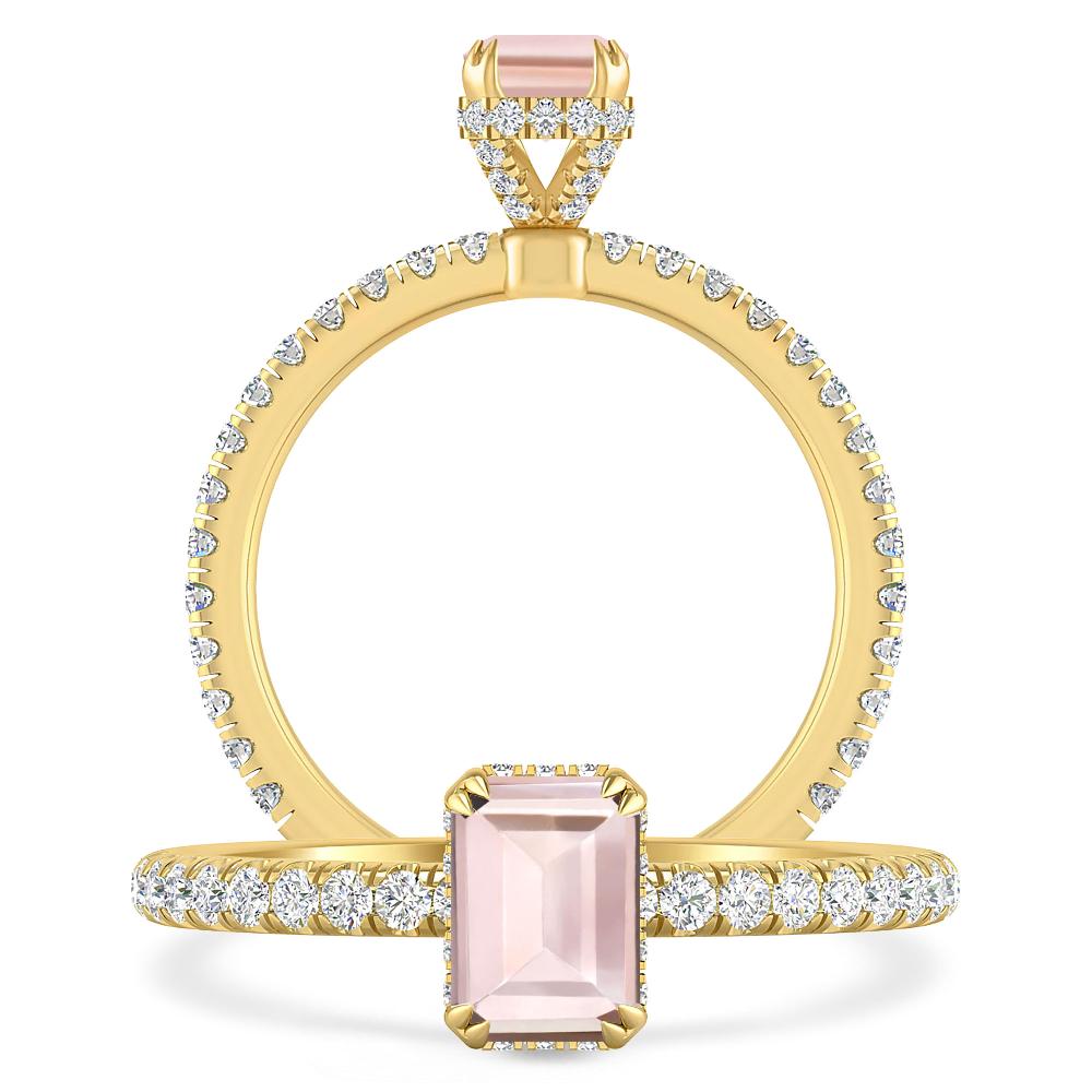 Yellow Gold - Morganite