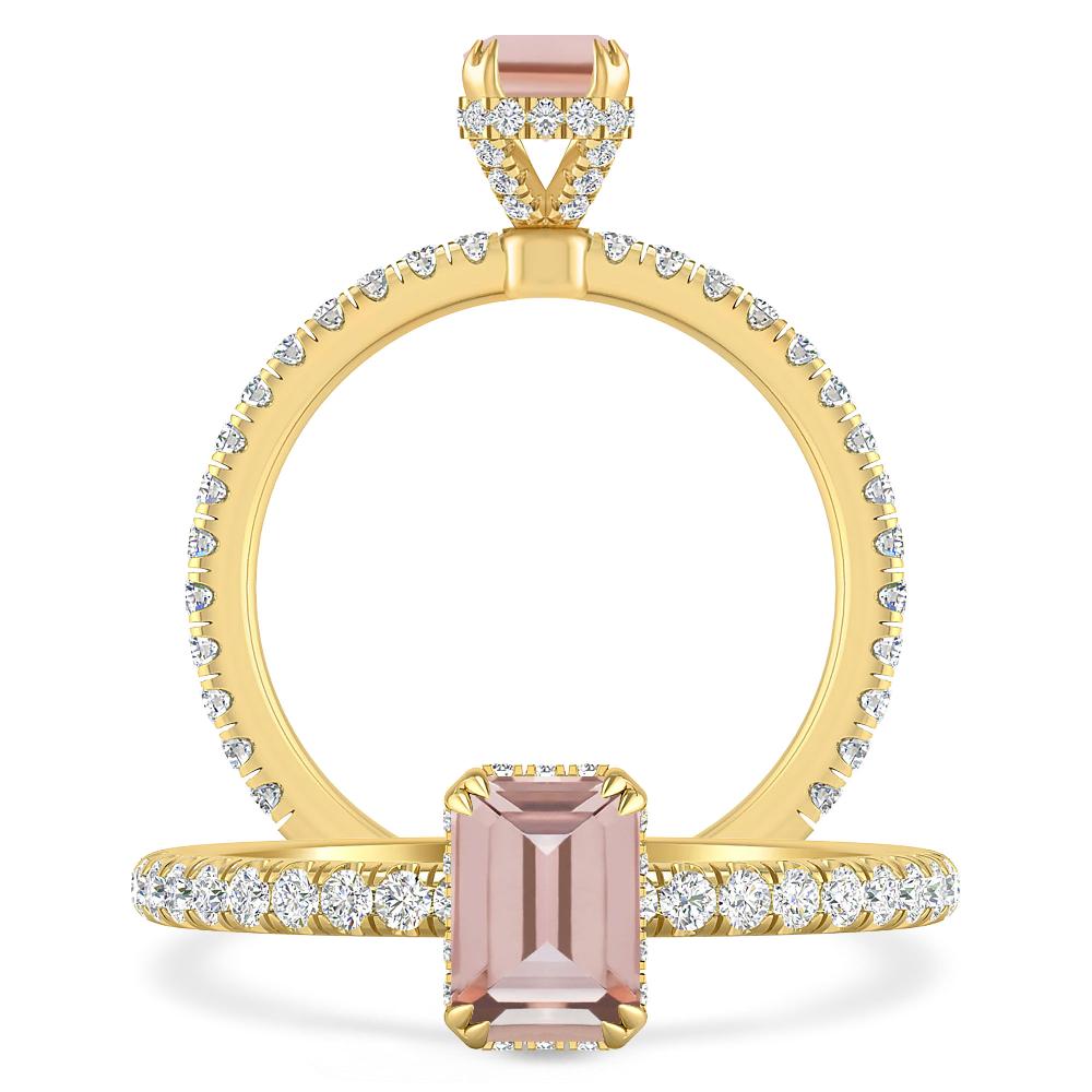 Yellow Gold - Morganite