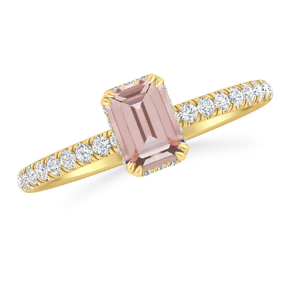 Yellow Gold - Morganite