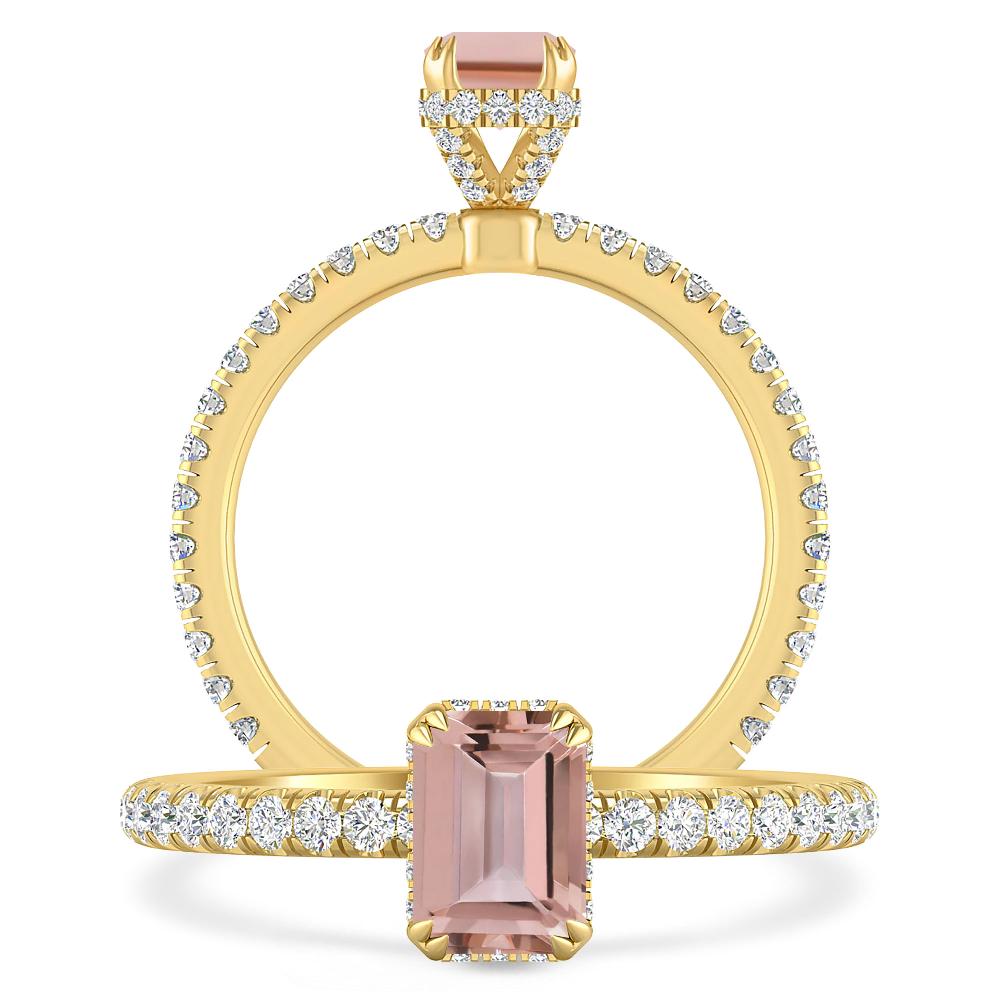 Yellow Gold - Morganite