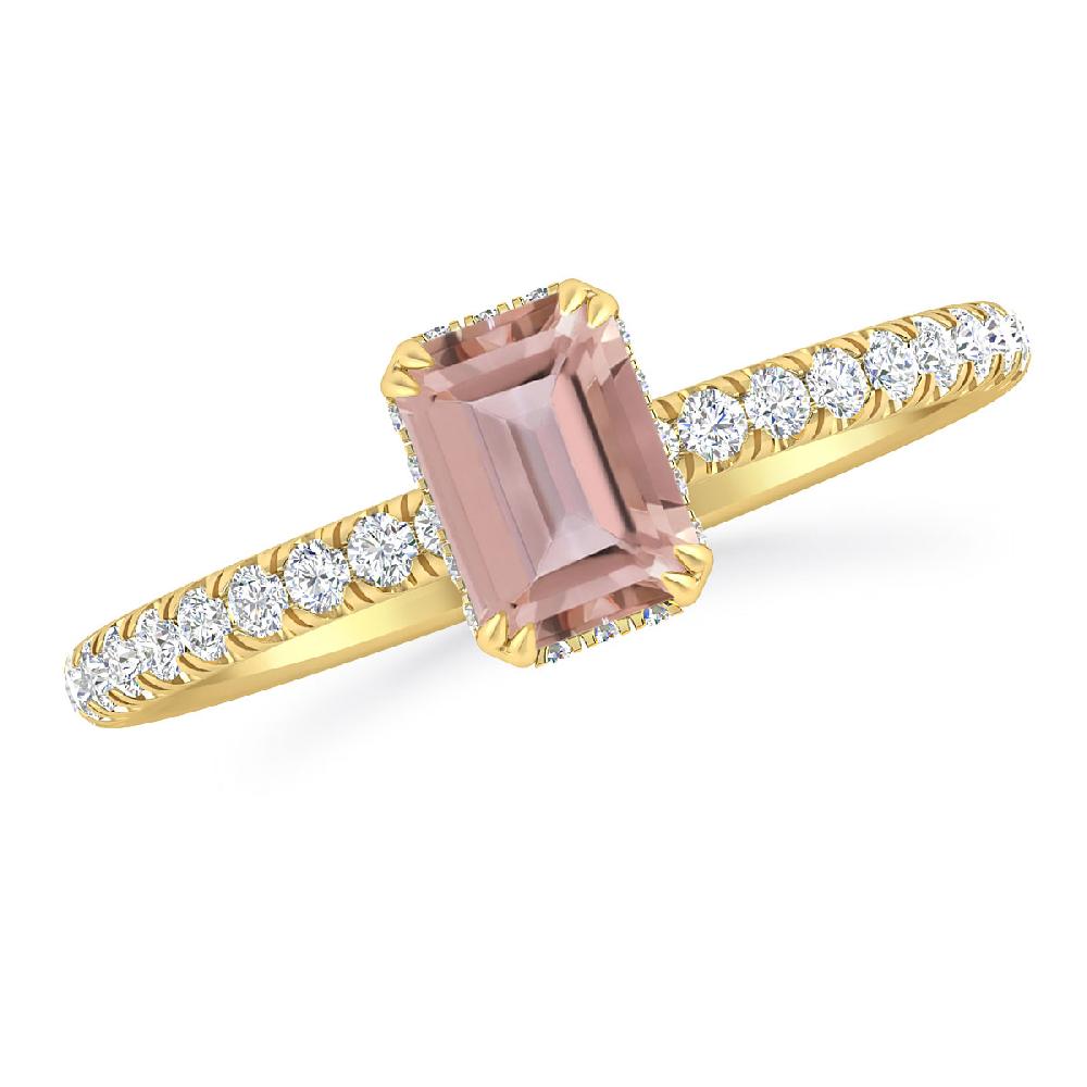 Yellow Gold - Morganite