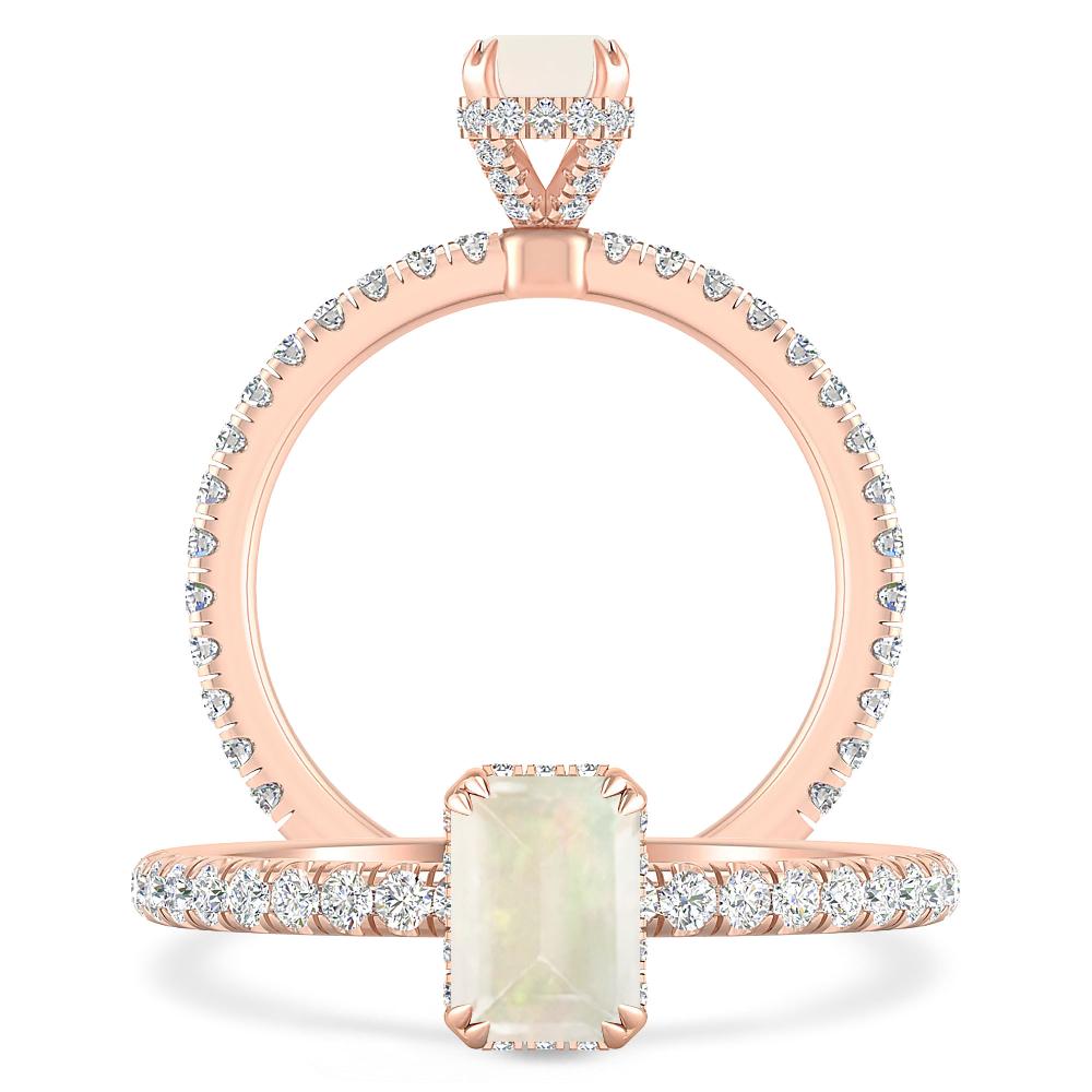 Rose Gold - Opal