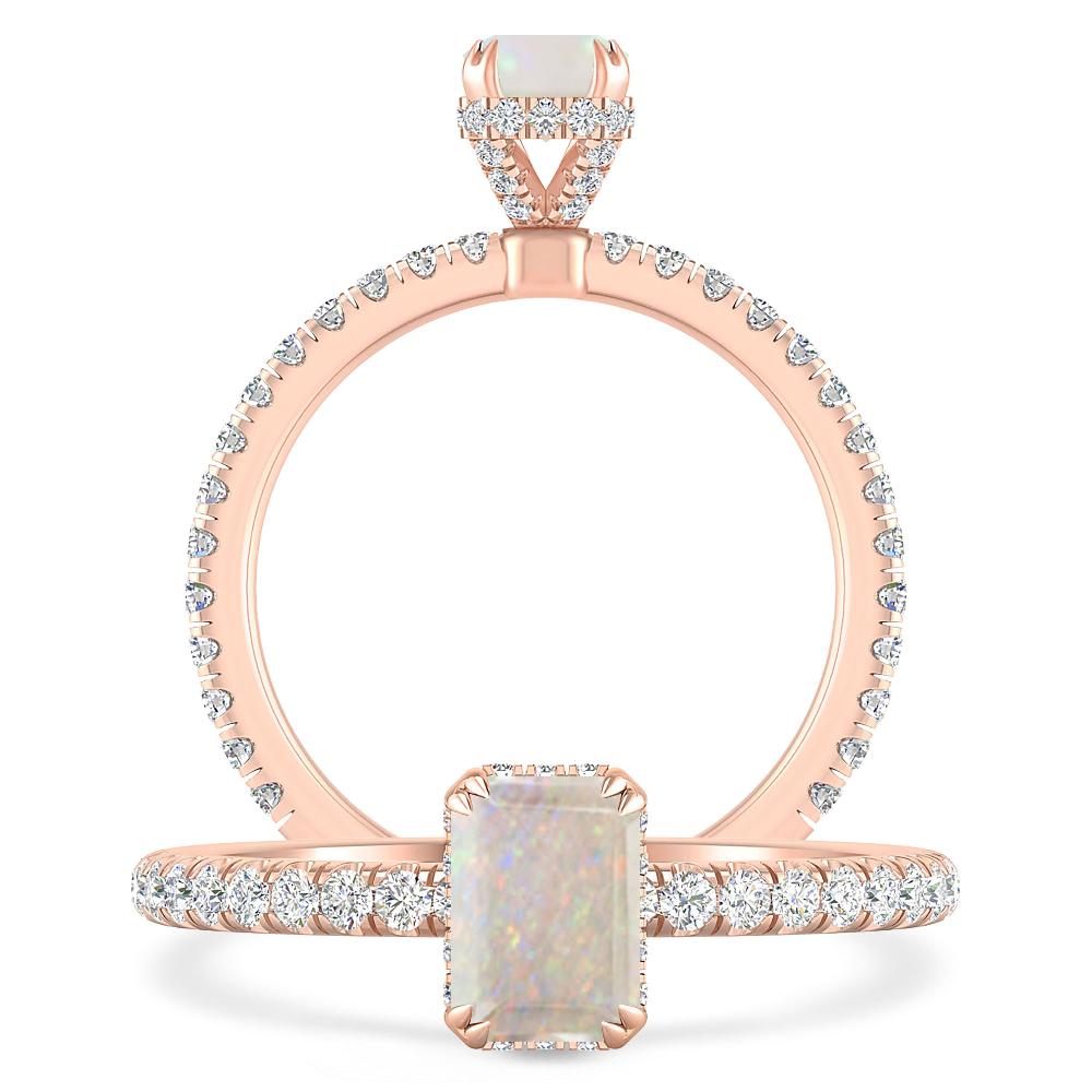 Rose Gold - Opal