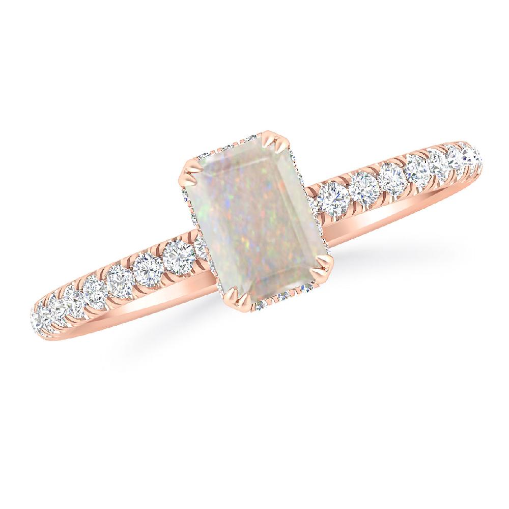 Rose Gold - Opal